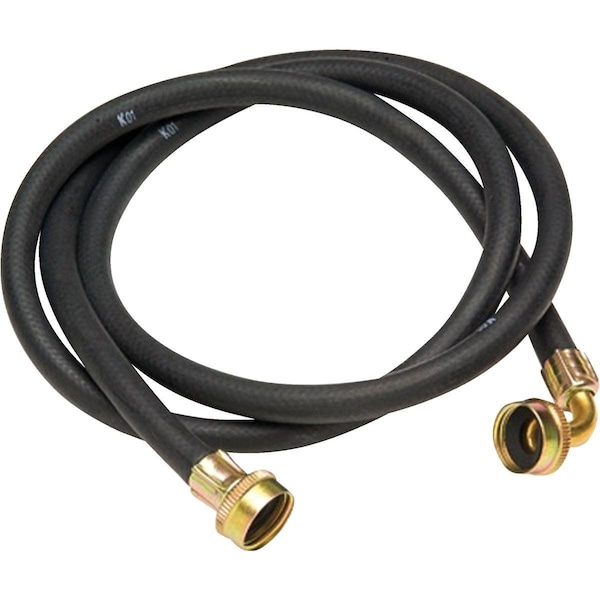 All-Source 3/4 In. FGH X 6 Ft. Reinforced EPDM Rubber Washing Machine Hose 093258 - main